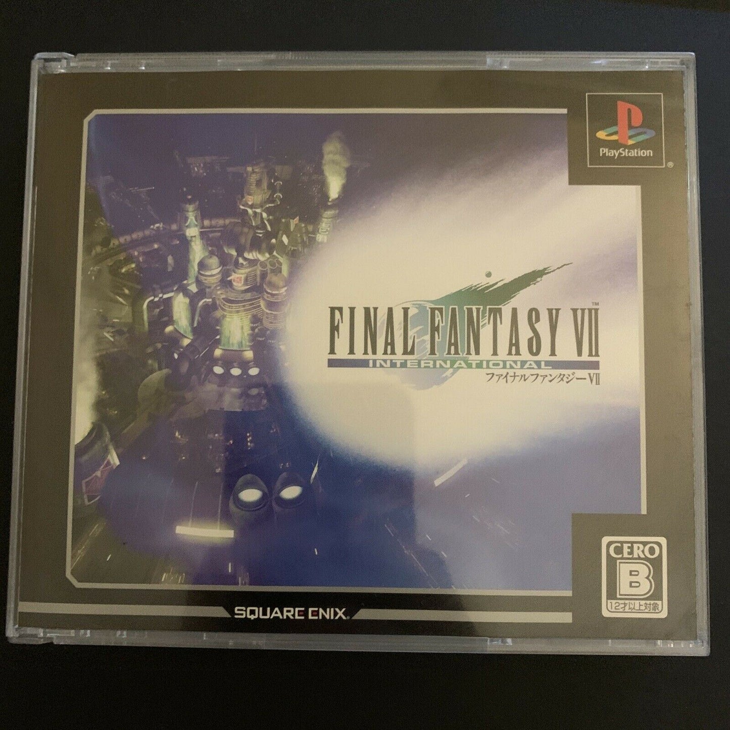 Final Fantasy VII 7 International - Playstation PS1 NTSC-J Japan Square RPG Game