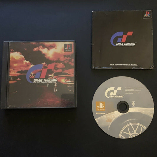 Gran Turismo Driving Simulator - PlayStation 1 PS1 Game Japanese NTSC-J