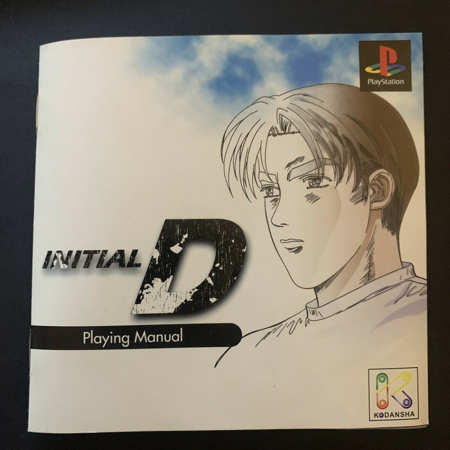 Initial D - Playstation PS1 NTSC-J Japan Car Drifting Racing Game