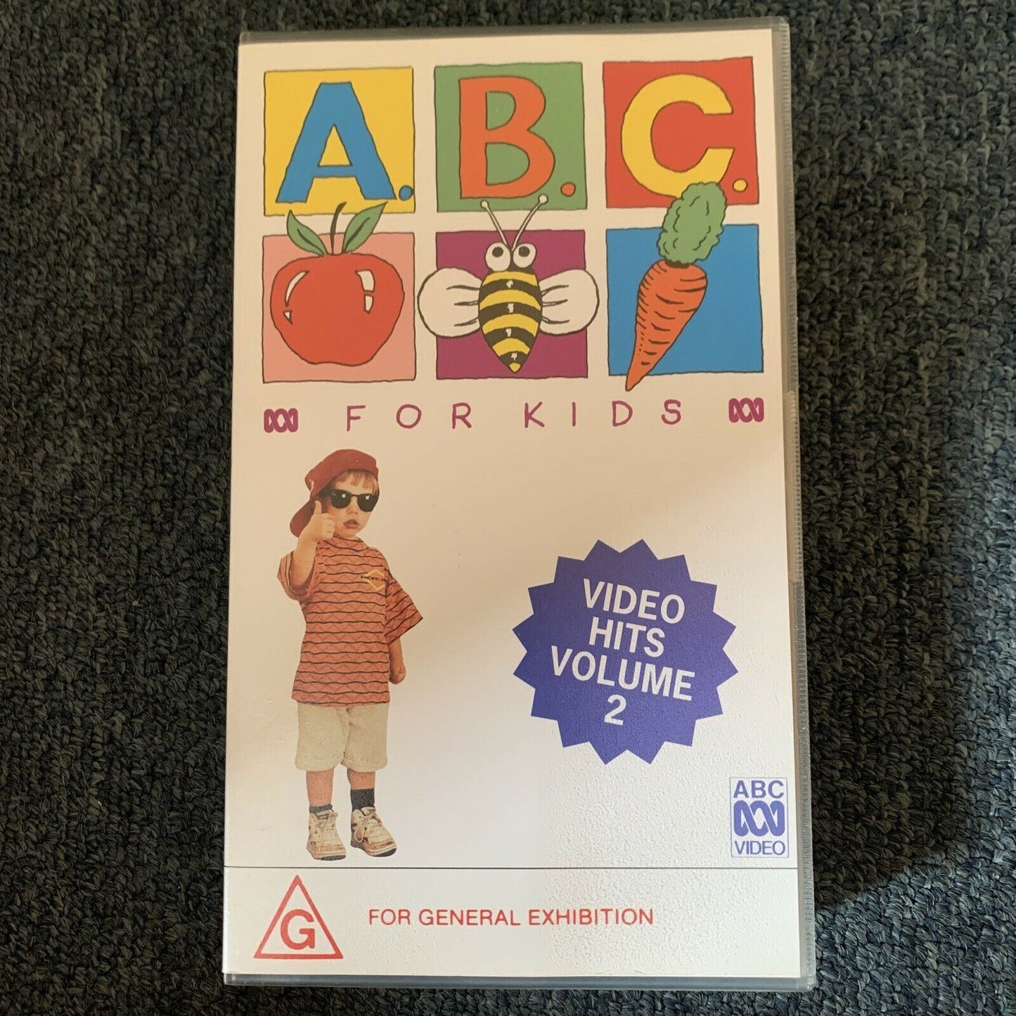 ABC For Kids - Video Hits Volume 2 (VHS, 1992) PAL