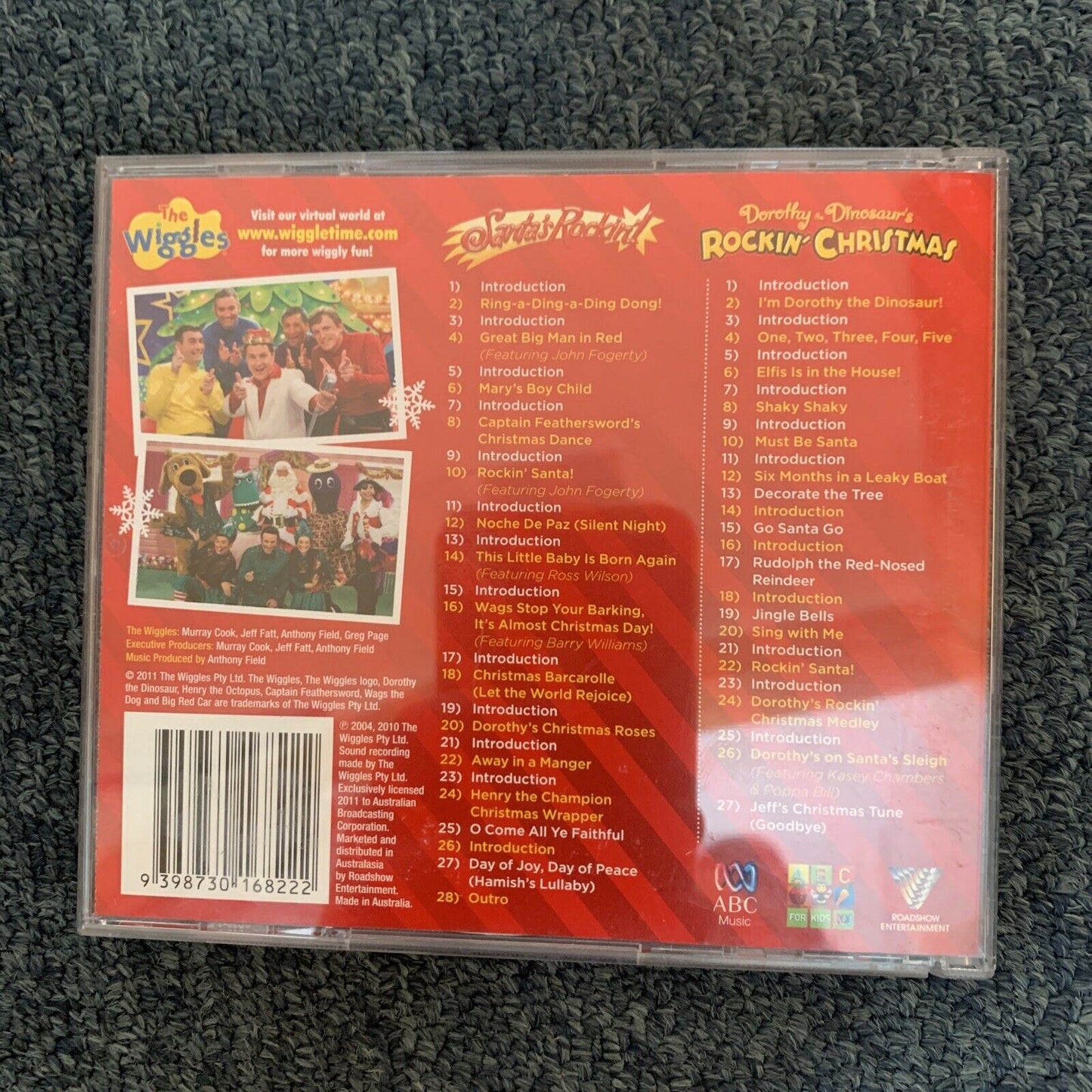 The Wiggles - Double Pack - Santa's Rockin' & Rockin' Christmas (CD, 2011)