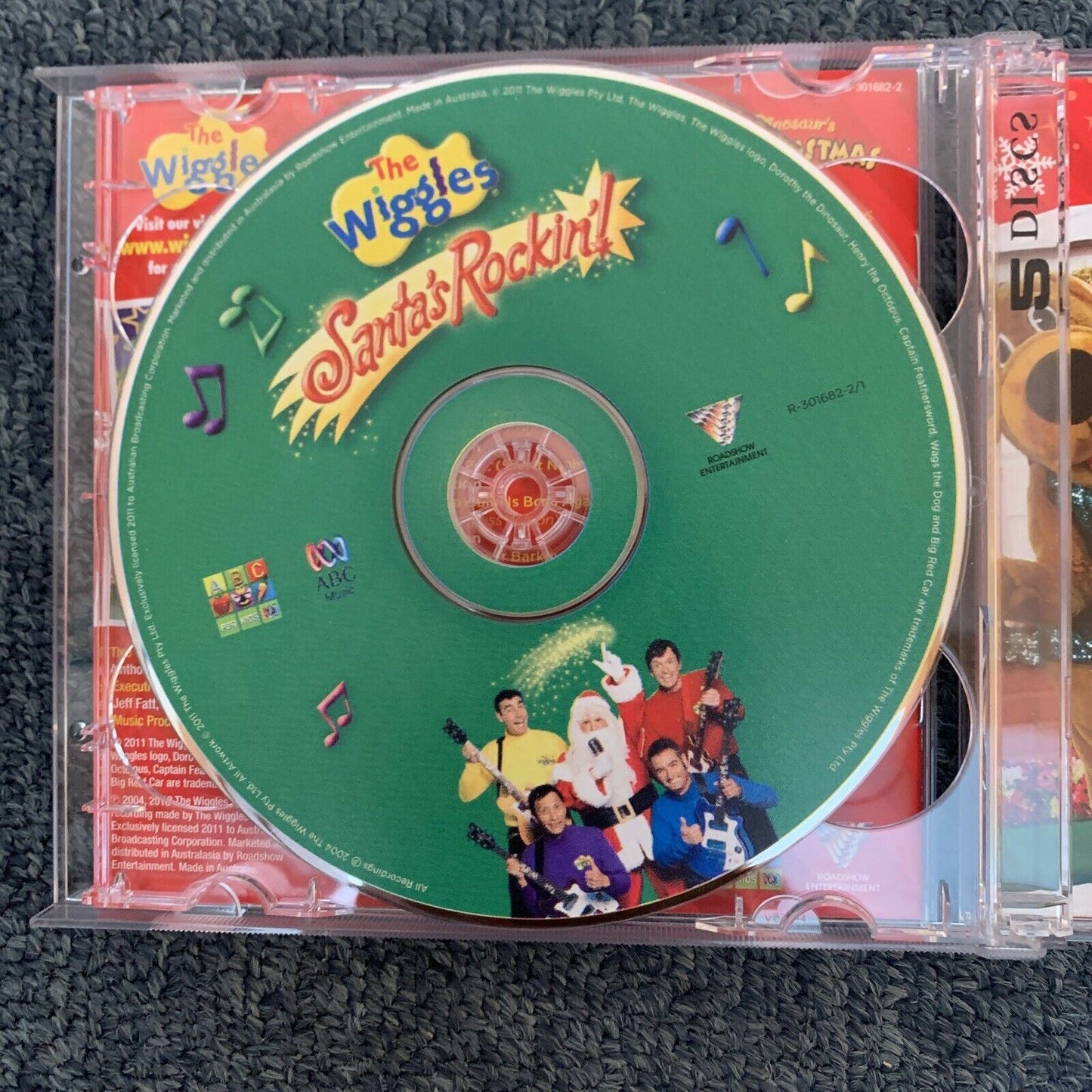 The Wiggles - Double Pack - Santa's Rockin' & Rockin' Christmas (CD, 2011)