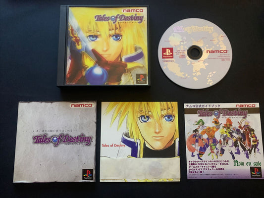 Tales Of Destiny - Playstation PS1 NTSC-J Japan NAMCO RPG 1997 Game