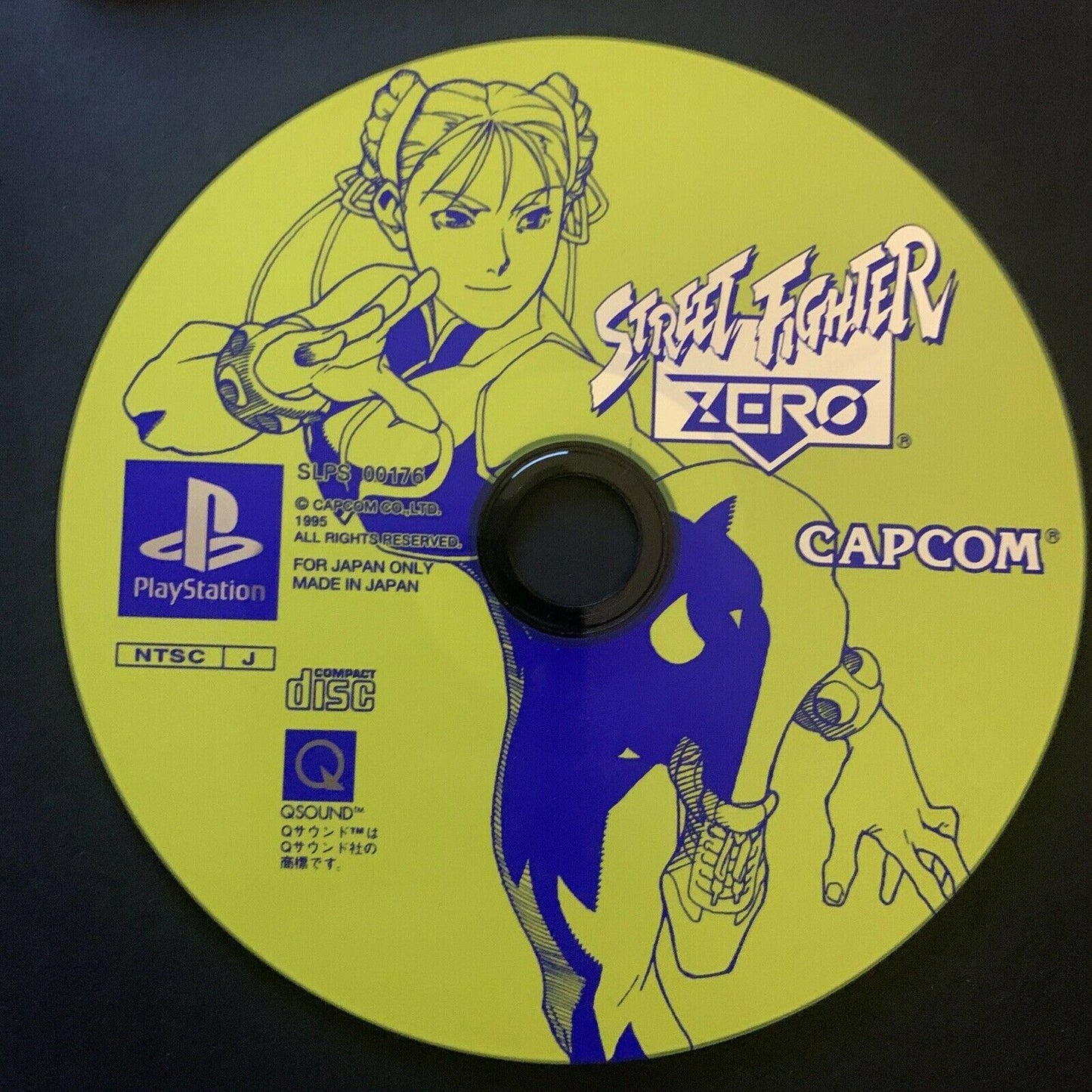 Street Fighter Zero - Playstation PS1 NTSC-J Japan Capcom Fighting Game