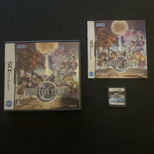 Phantasy Star 0 - Nintendo DS Japan Import with Manual