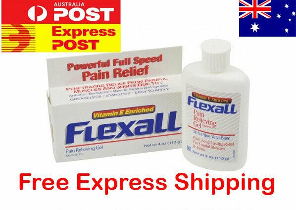 Flexall Pain Relieving Gel 113g Physio Cream for Muscle Ache Arthritis Relief
