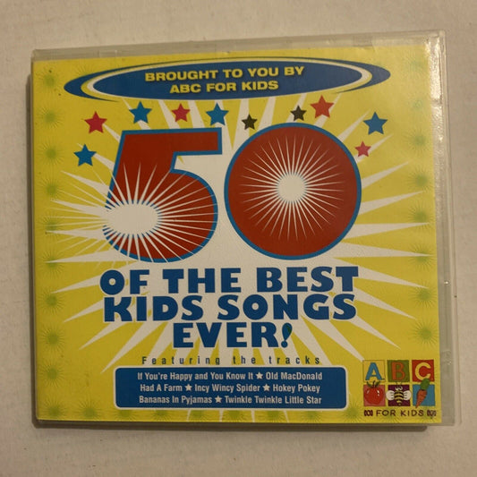 ABC For Kids - 50 Of The Best Kids Songs Ever! (CD, 2006)