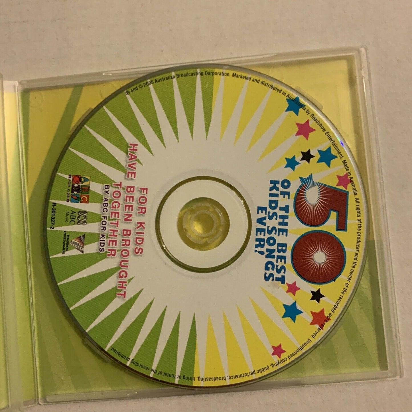 ABC For Kids - 50 Of The Best Kids Songs Ever! (CD, 2006)