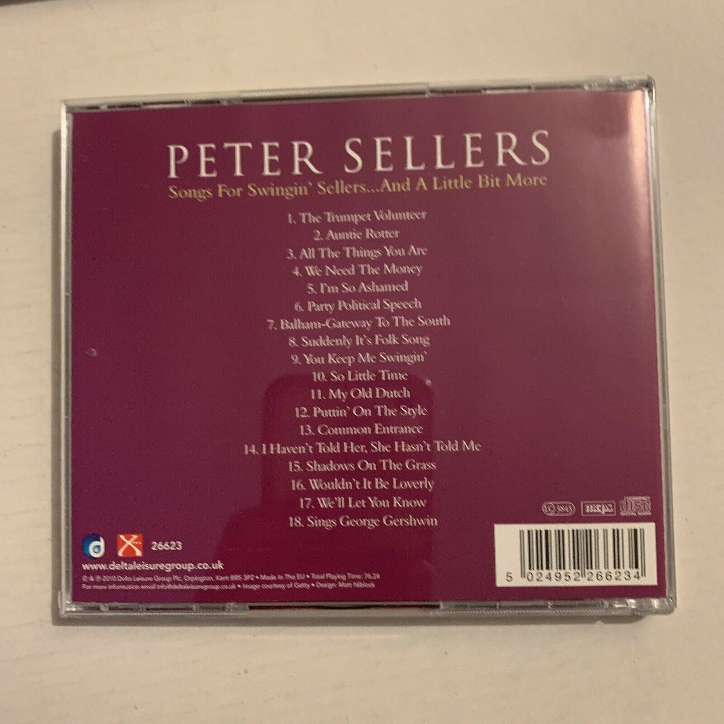 Peter Sellers - Songs For Swingin' Sellers.... And A Little Bit More (CD, 2010)