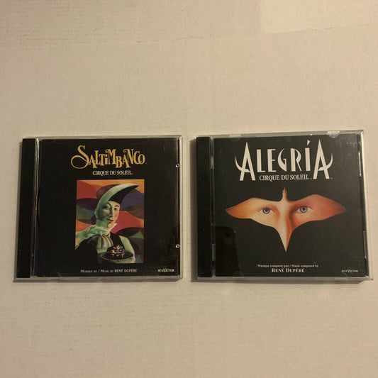 Cirque du Soleil: Alegria & Saltimbanco (CD, 1998, 2-Disc)