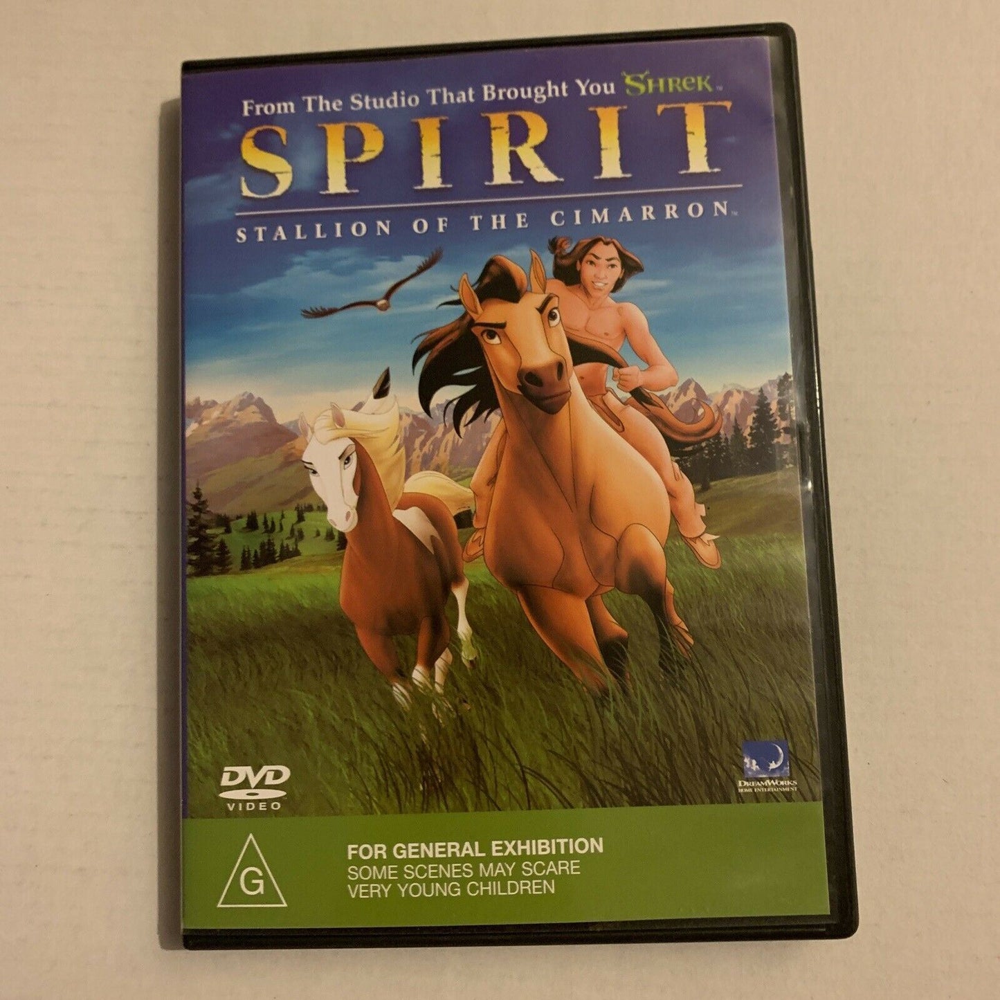 Spirit: Stallion of the Cimarron (DVD, 2002) Region 4,2