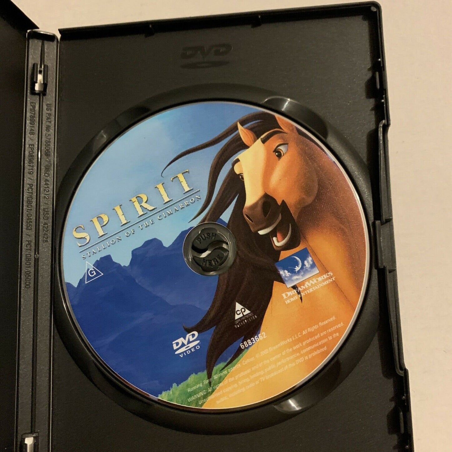 Spirit: Stallion of the Cimarron (DVD, 2002) Region 4,2