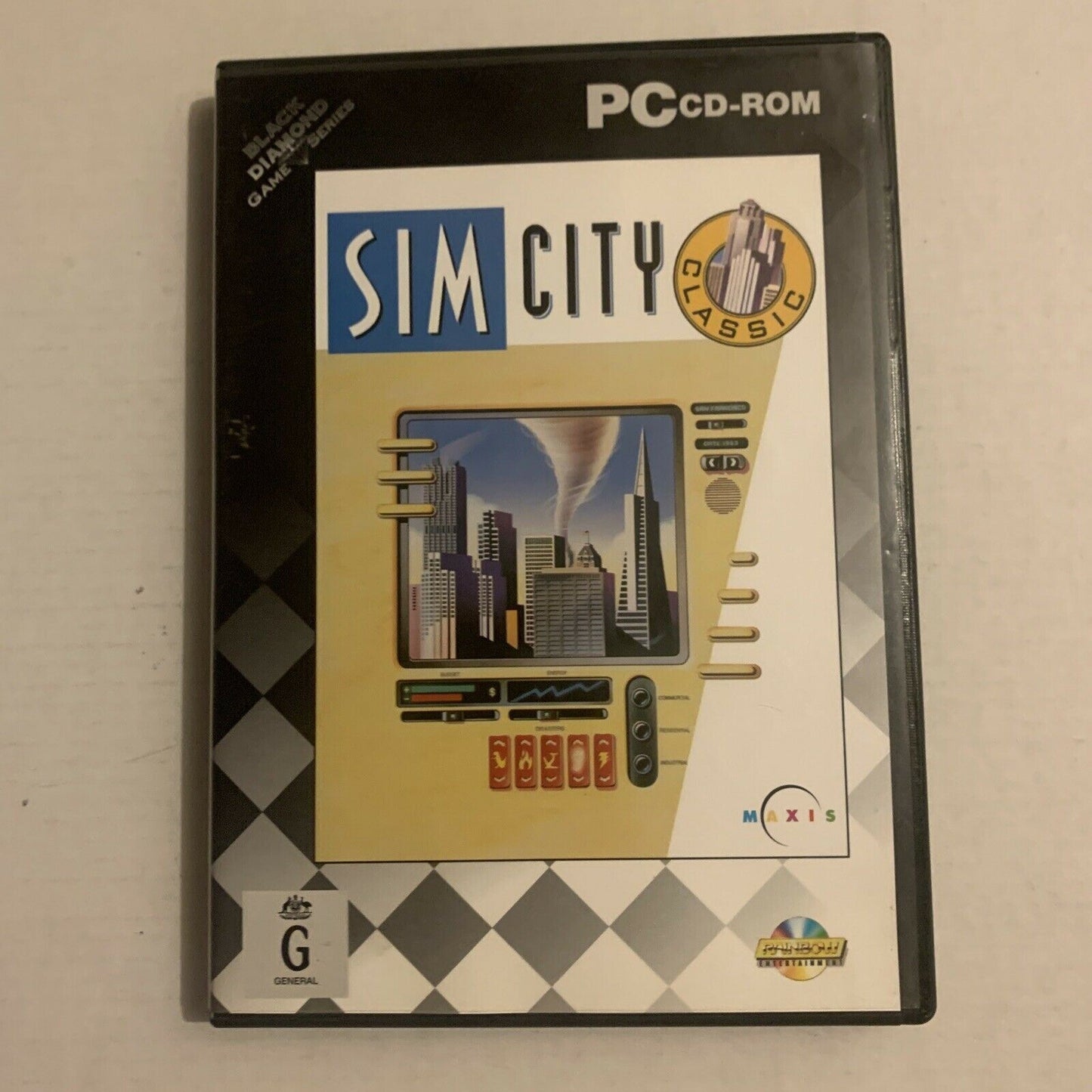 Sim City - Original Classic Simulation - PC CDROM Windows 95