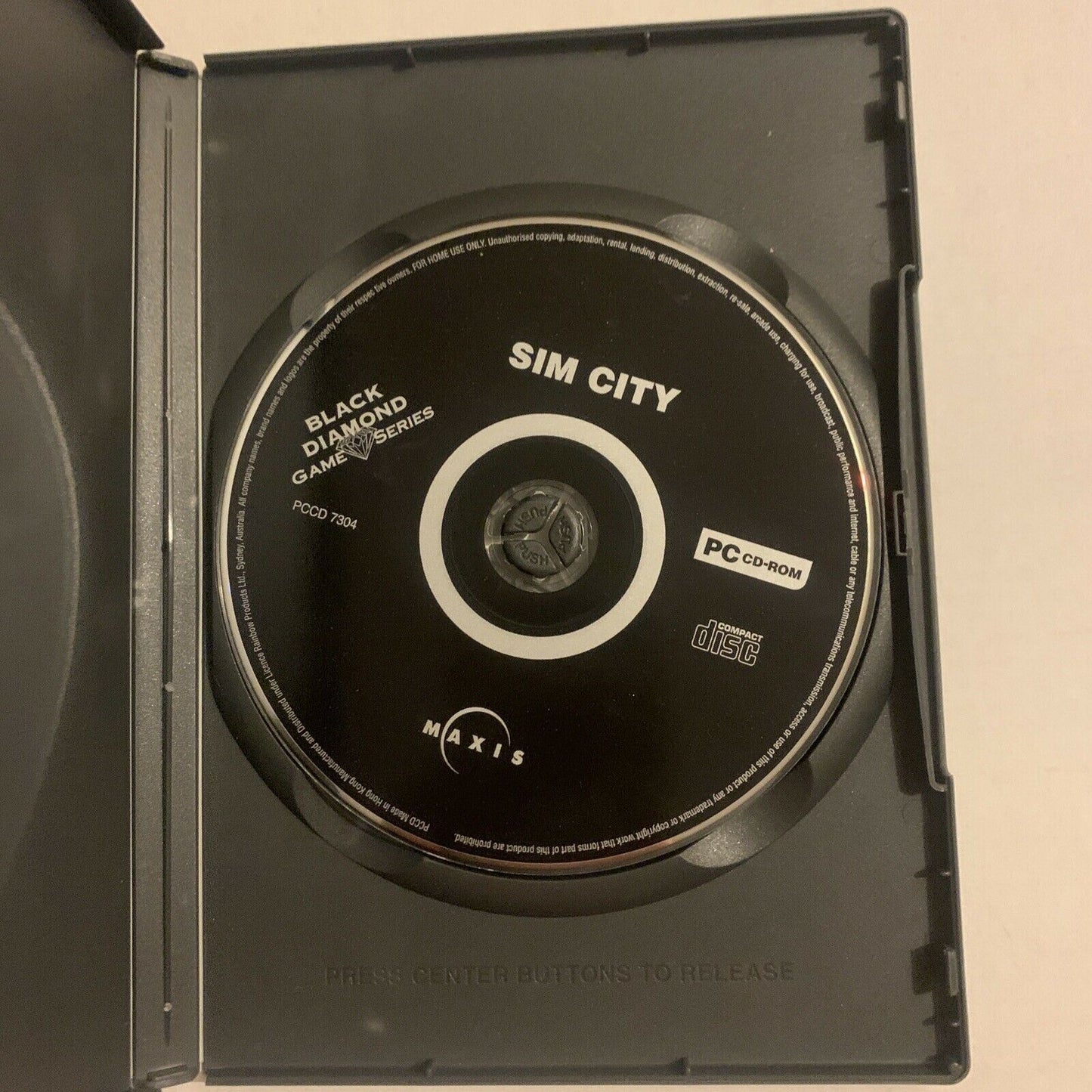 Sim City - Original Classic Simulation - PC CDROM Windows 95