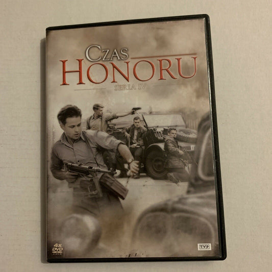 Czas Honoru - Seria IV (DVD, 2012, 4-Disc) Polish TV Series. All Regions