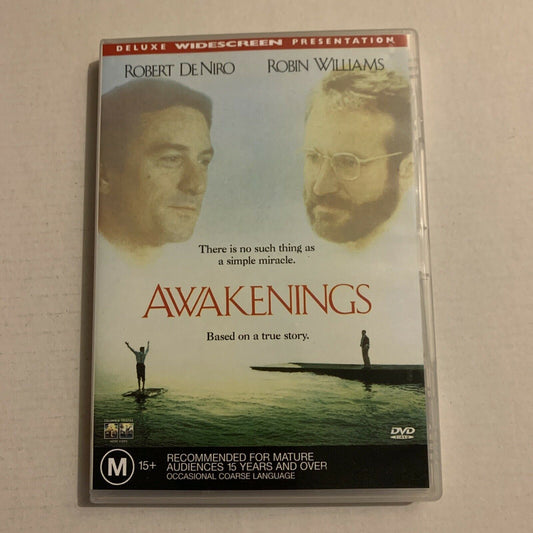 Awakenings (DVD, 1990) Robert De Niro, Robin Williams, Julie Kavner Region 4,2