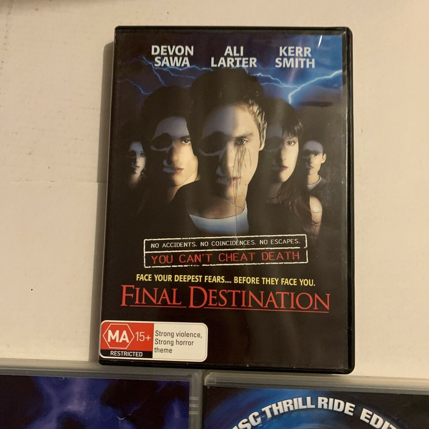 Final Destination 1, 2 & 3 (DVD, 2006, 4-Disc) Region 4