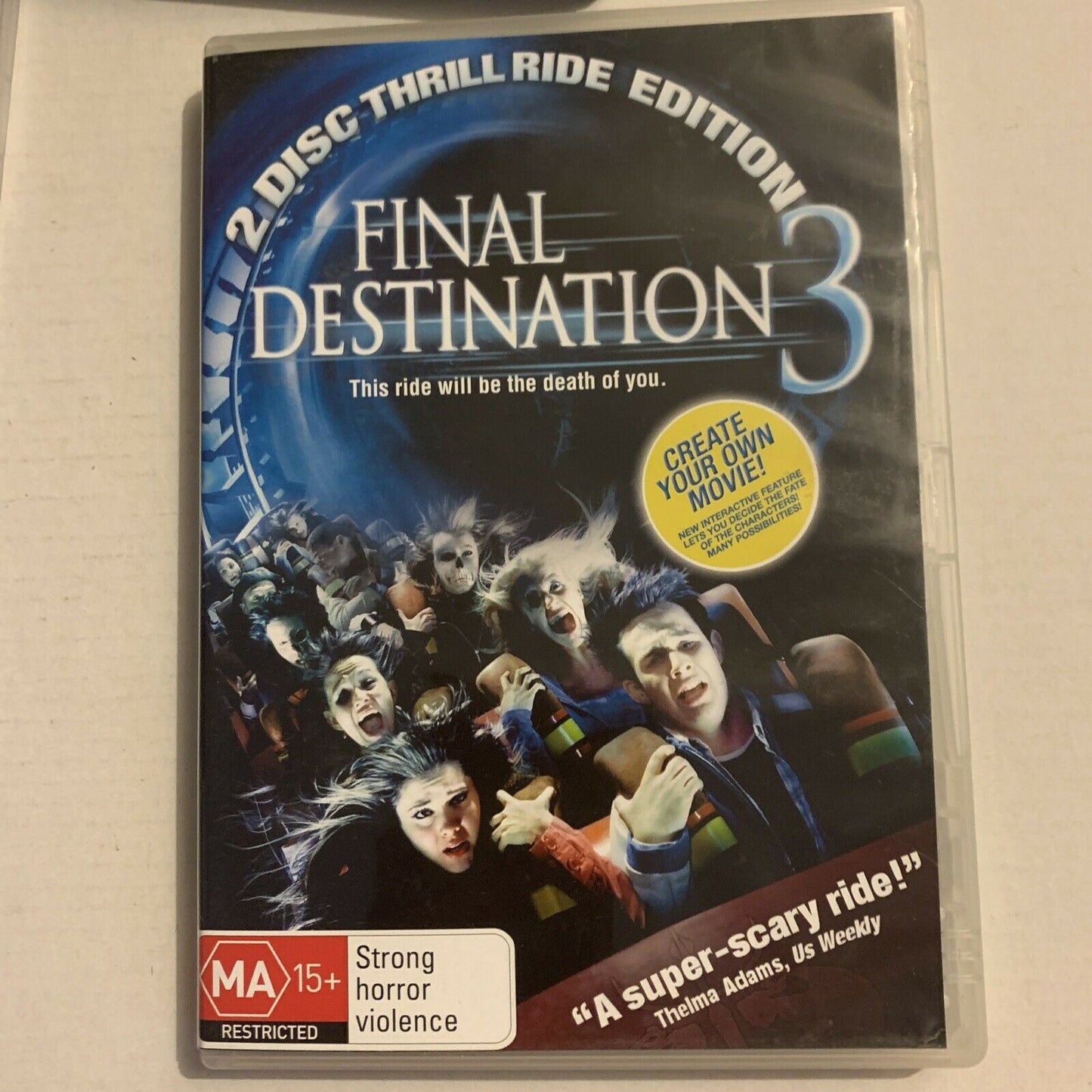 Final Destination 1, 2 & 3 (DVD, 2006, 4-Disc) Region 4