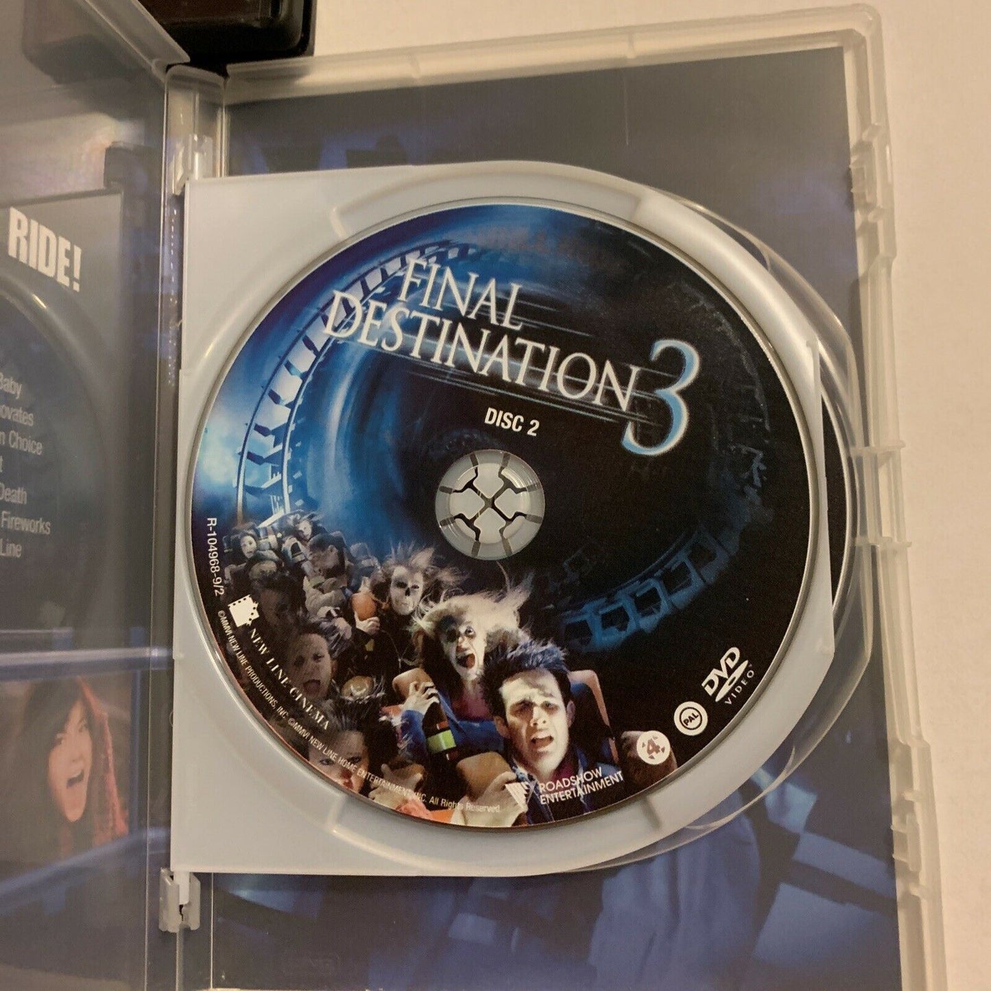 Final Destination 1, 2 & 3 (DVD, 2006, 4-Disc) Region 4