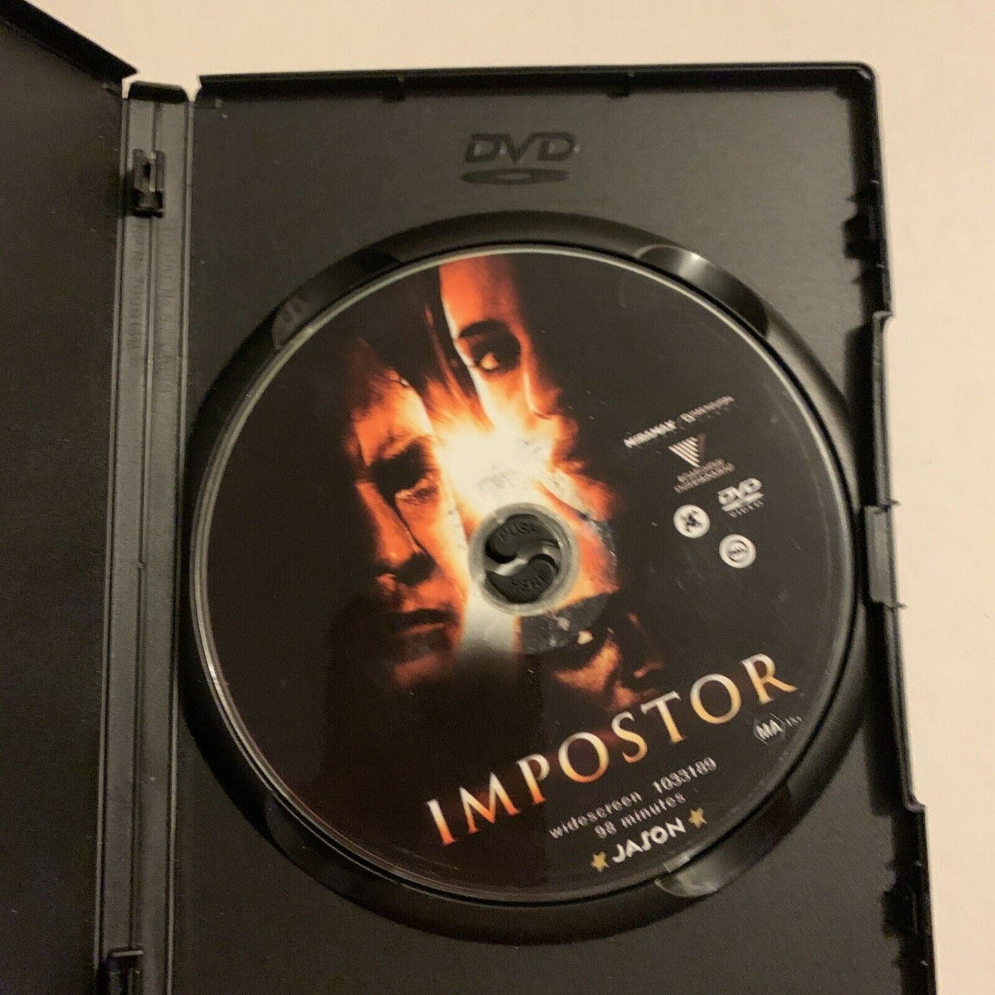 Imposter (DVD, 2001) Shane Brolly, Vincent D'Onofrio, Gary Sinise. Region 4 RARE