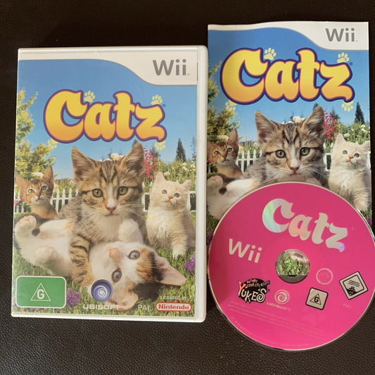 Catz - Nintendo Wii PAL Virtual Pet Game with Manual