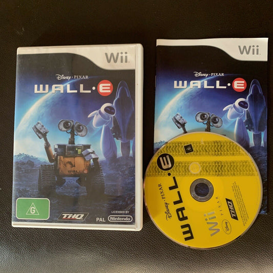 Disney Pixar Wall E - Nintendo Wii Game PAL Complete in Case with Manual