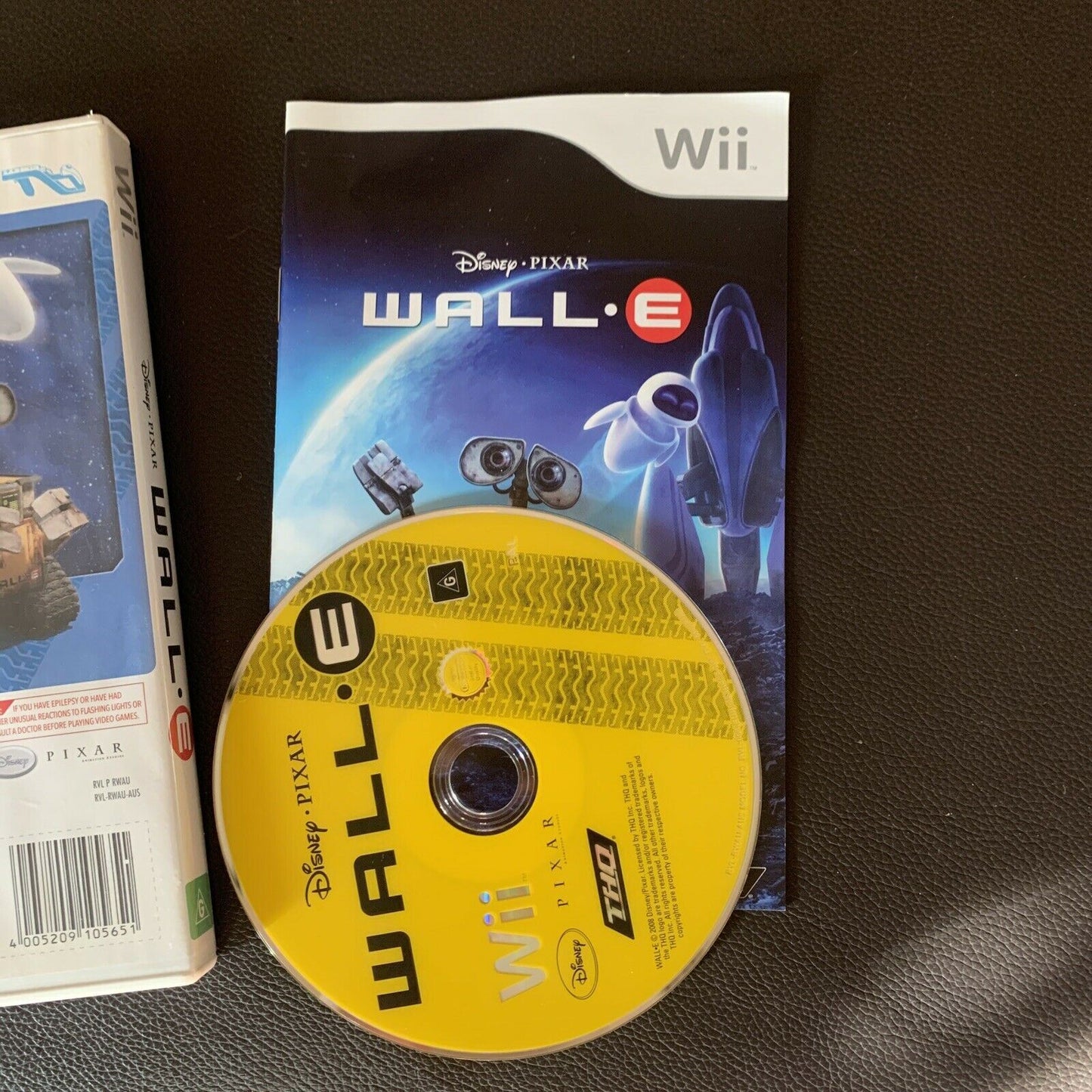 Disney Pixar Wall E - Nintendo Wii Game PAL Complete in Case with Manual