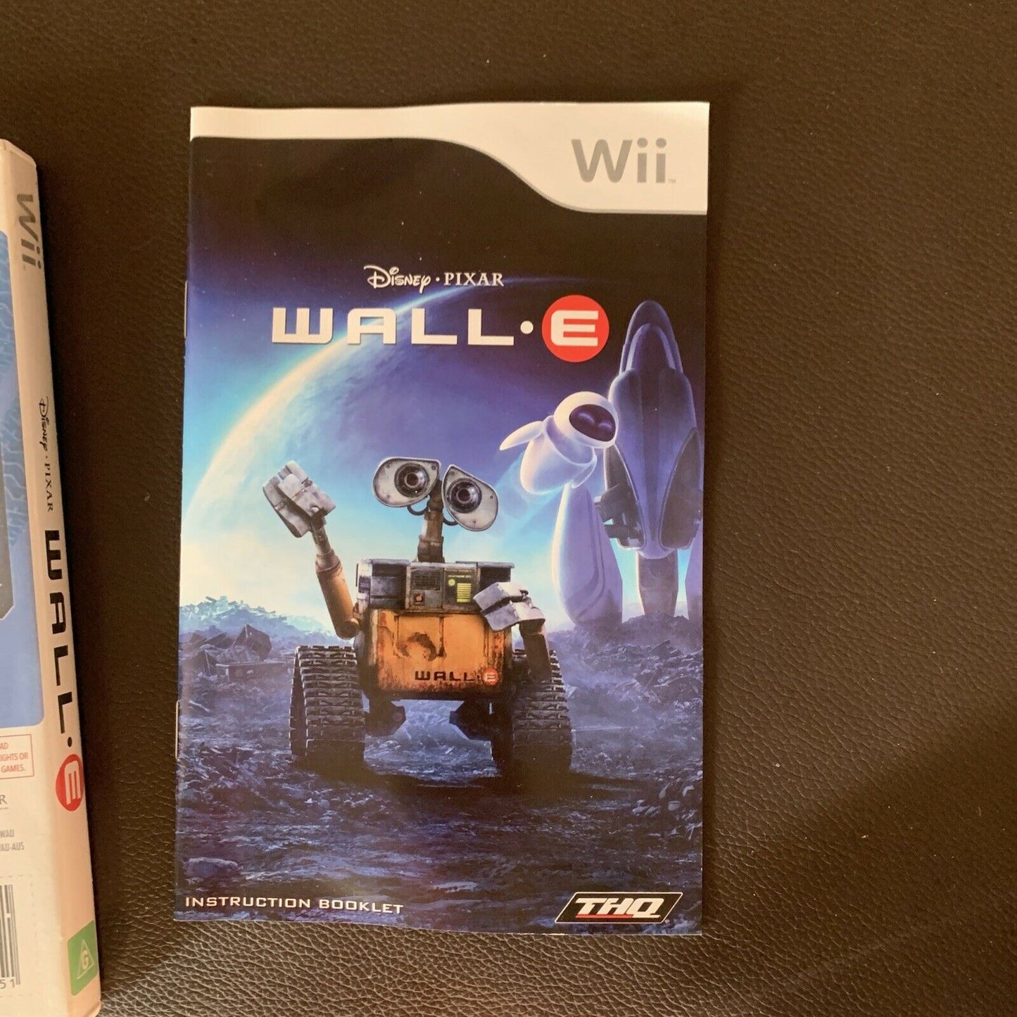 Disney Pixar Wall E - Nintendo Wii Game PAL Complete in Case with Manual