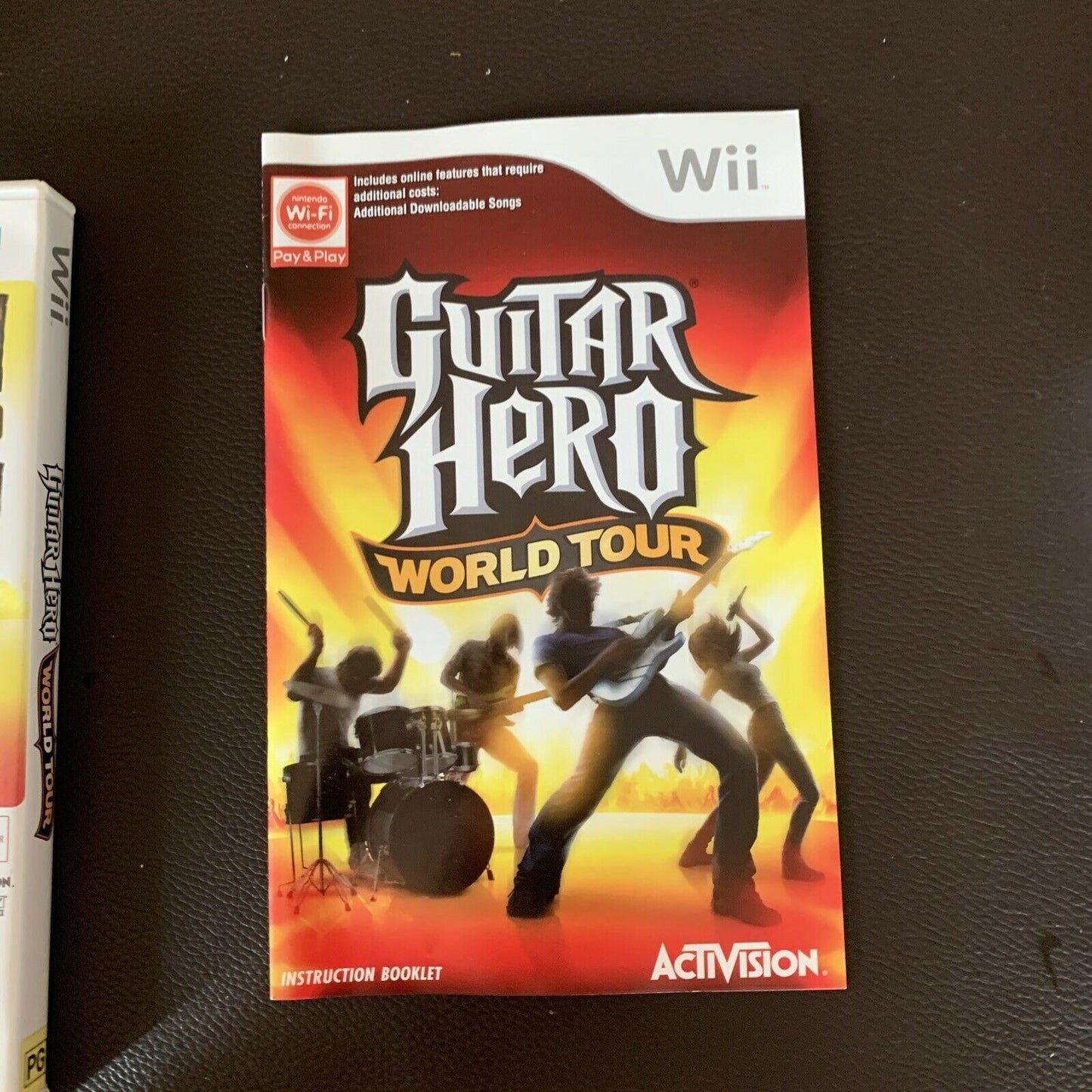 Guitar Hero World Tour - Nintendo Wii PAL complete With Manual