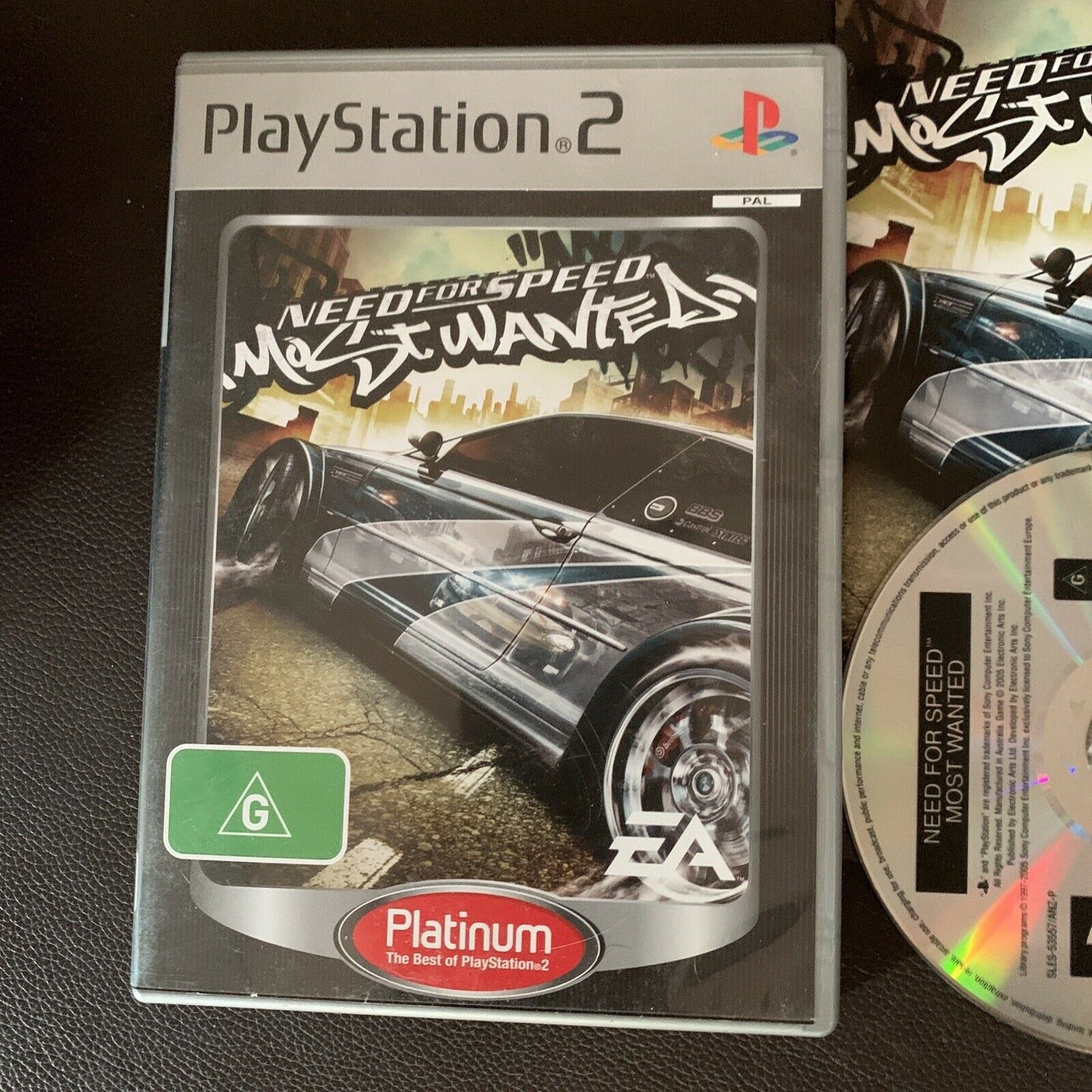 Need For Speed: Most Wanted - Playstation 2 PS2 PAL Game With Manual