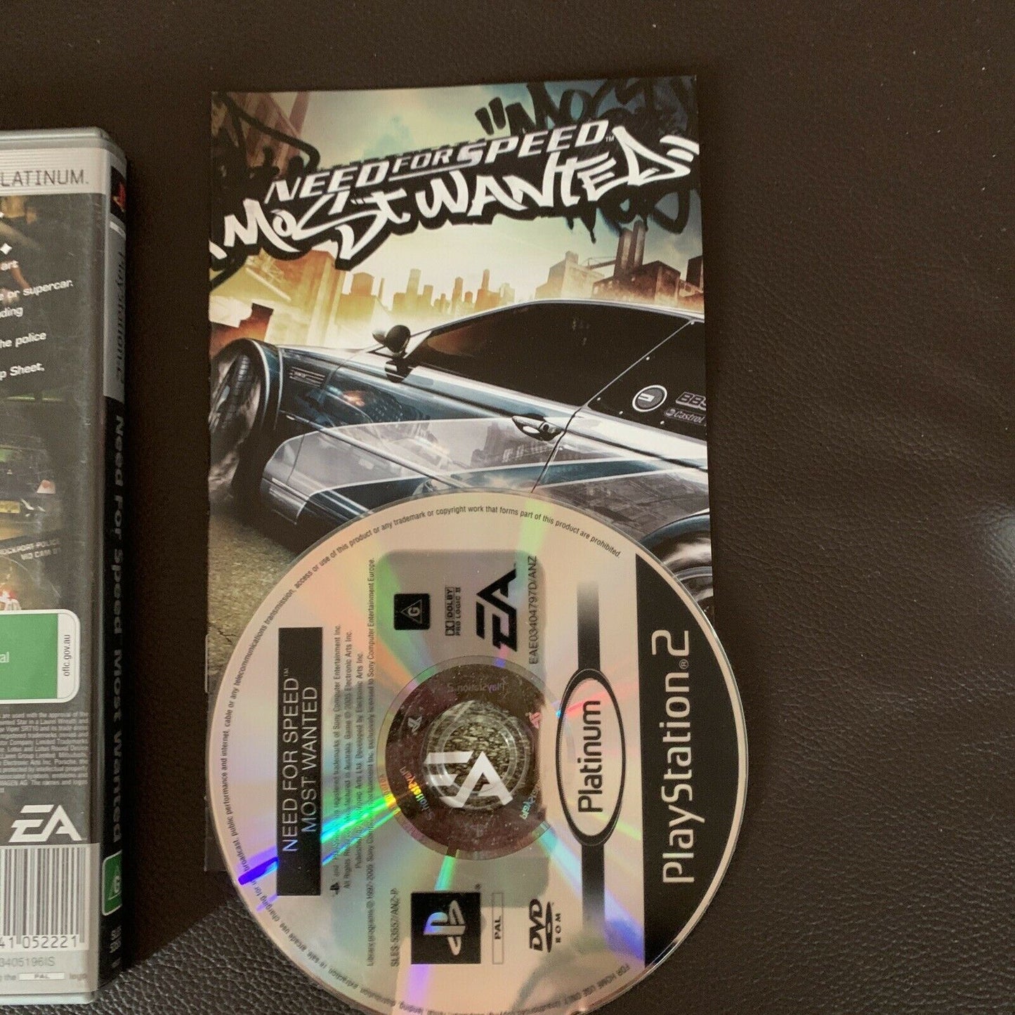 Need For Speed: Most Wanted - Playstation 2 PS2 PAL Game With Manual