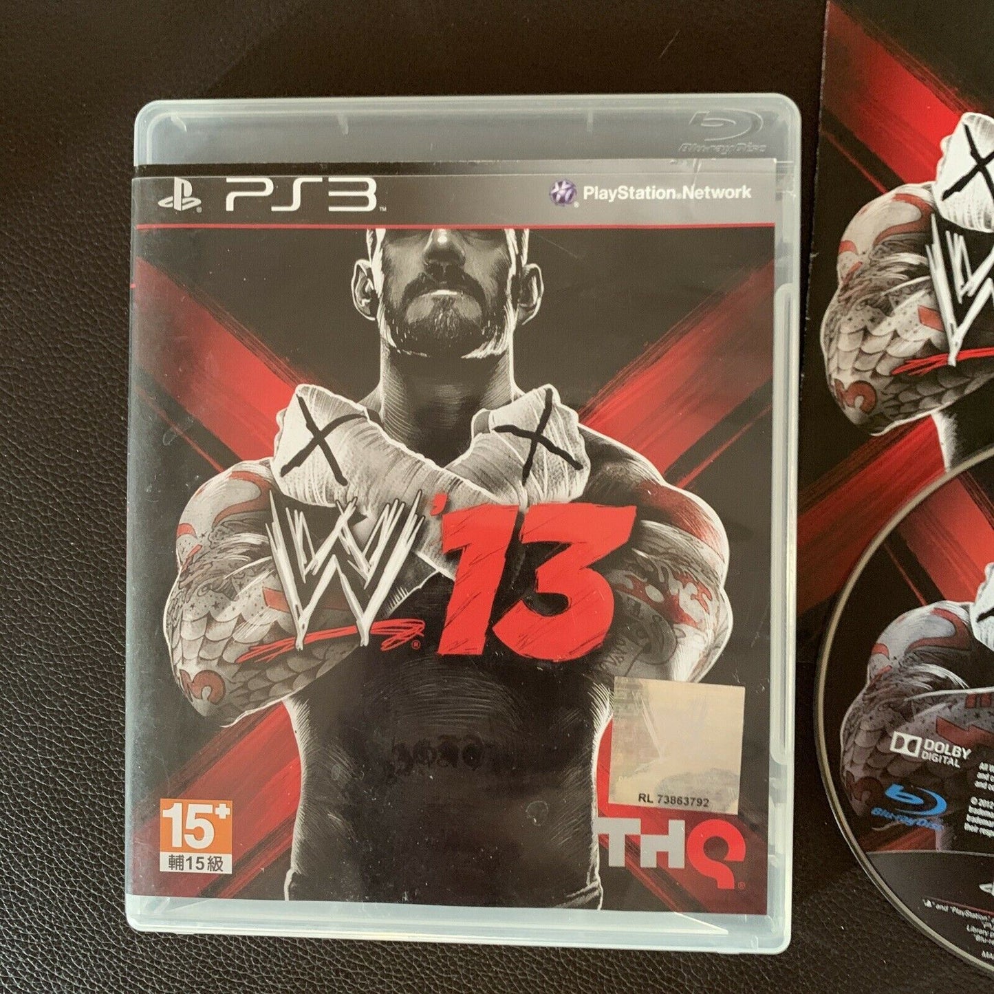 WWE '13 - PlayStation 3 PS3 Pro Wrestling Game with Manual