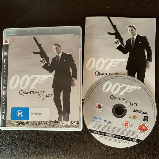 007 Quantum of Solace - PlayStation 3 PS3 Game with Manual