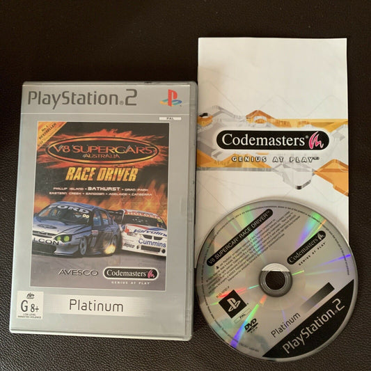 V8 Supercars Australia - Race Driver - PlayStation 2 PS2  PAL