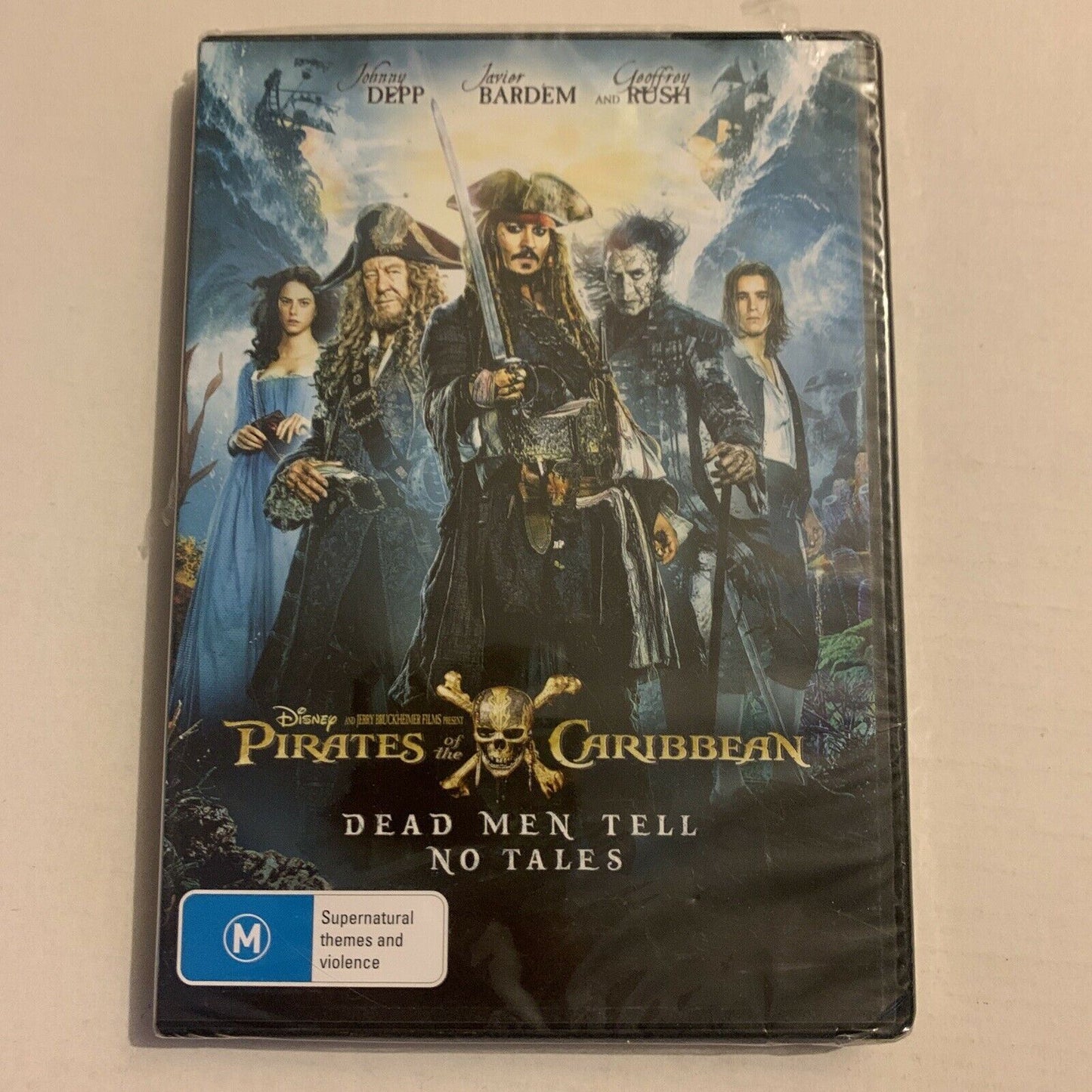 *New Sealed* Pirates Of The Caribbean - Dead Men Tell No Tales (DVD, 2017)