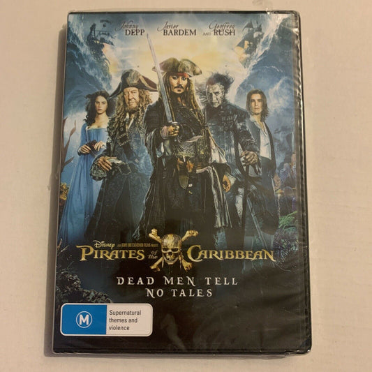 *New Sealed* Pirates Of The Caribbean - Dead Men Tell No Tales (DVD, 2017)