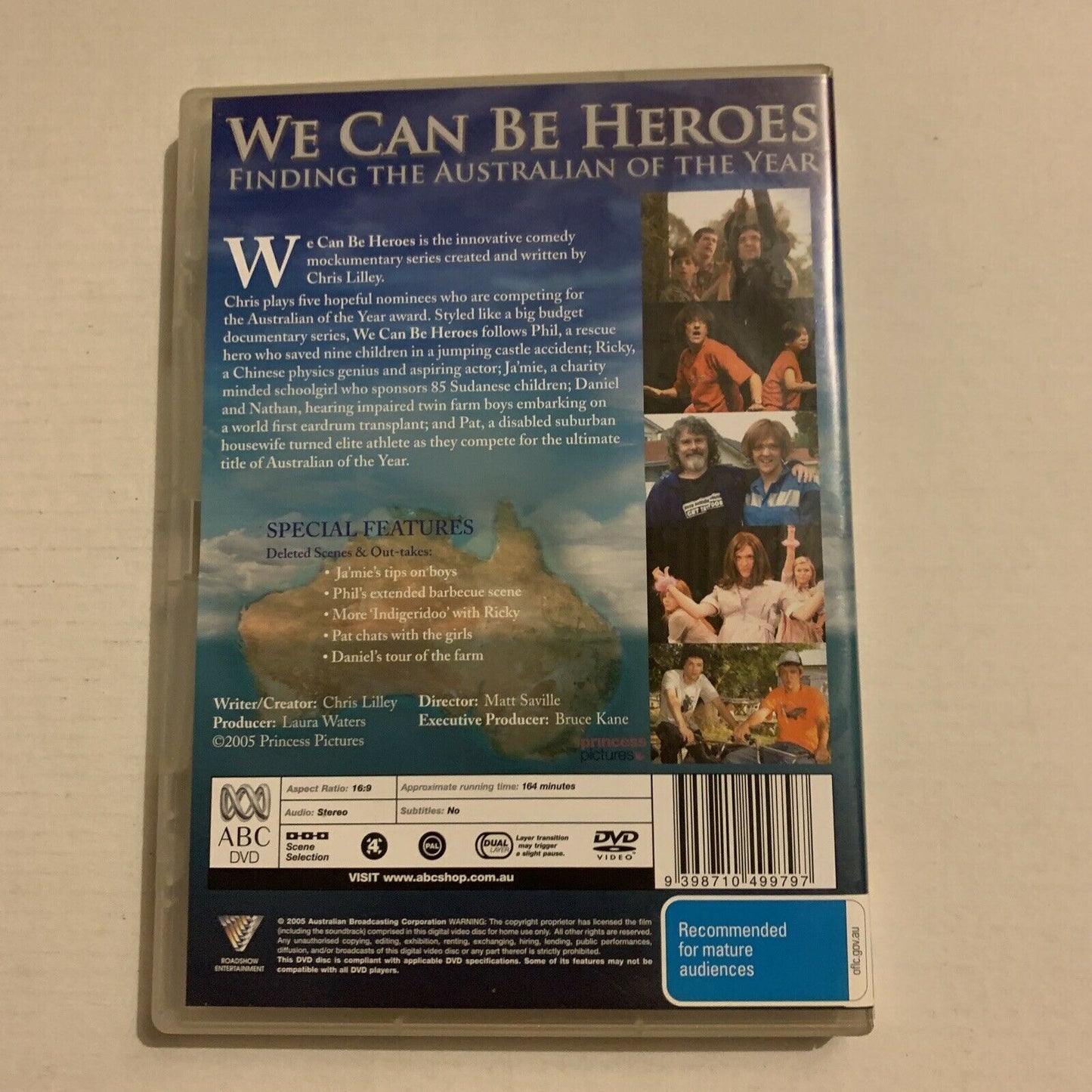 We Can Be Heroes (DVD, 2005) Chris Lilly