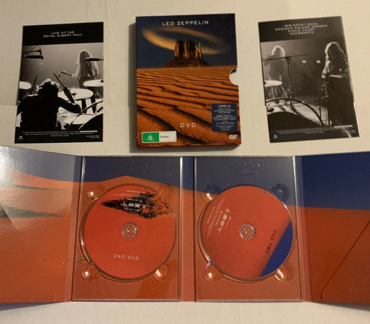 Led Zeppelin: Live At The Royal Albert Hall & Madison Square (DVD, 1979) Region4