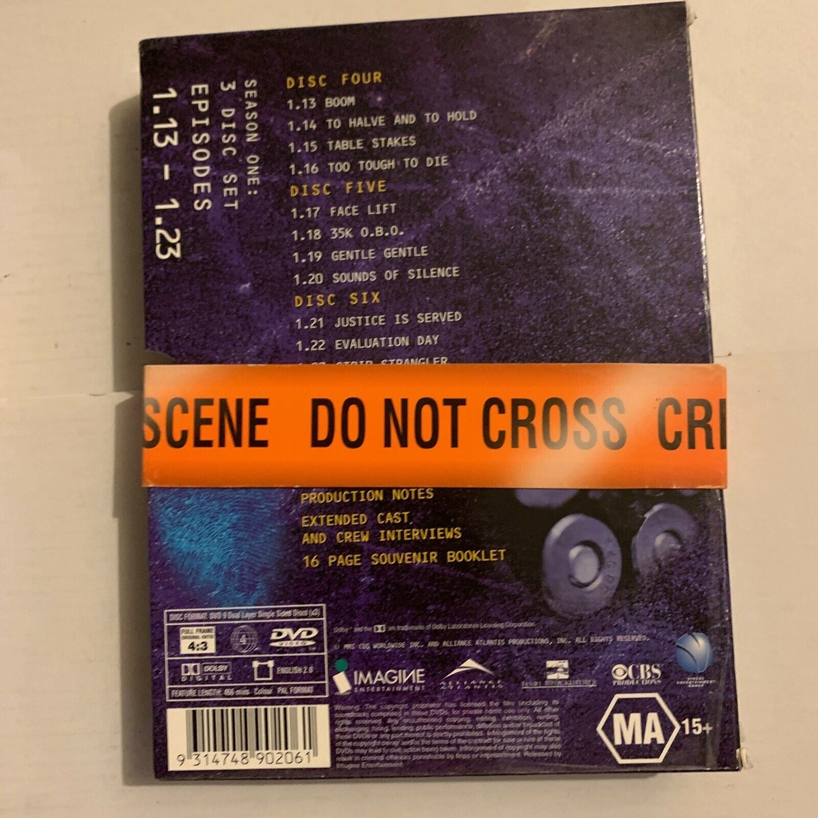 CSI: Crime Scene Investigation : Complete Series 1 (DVD