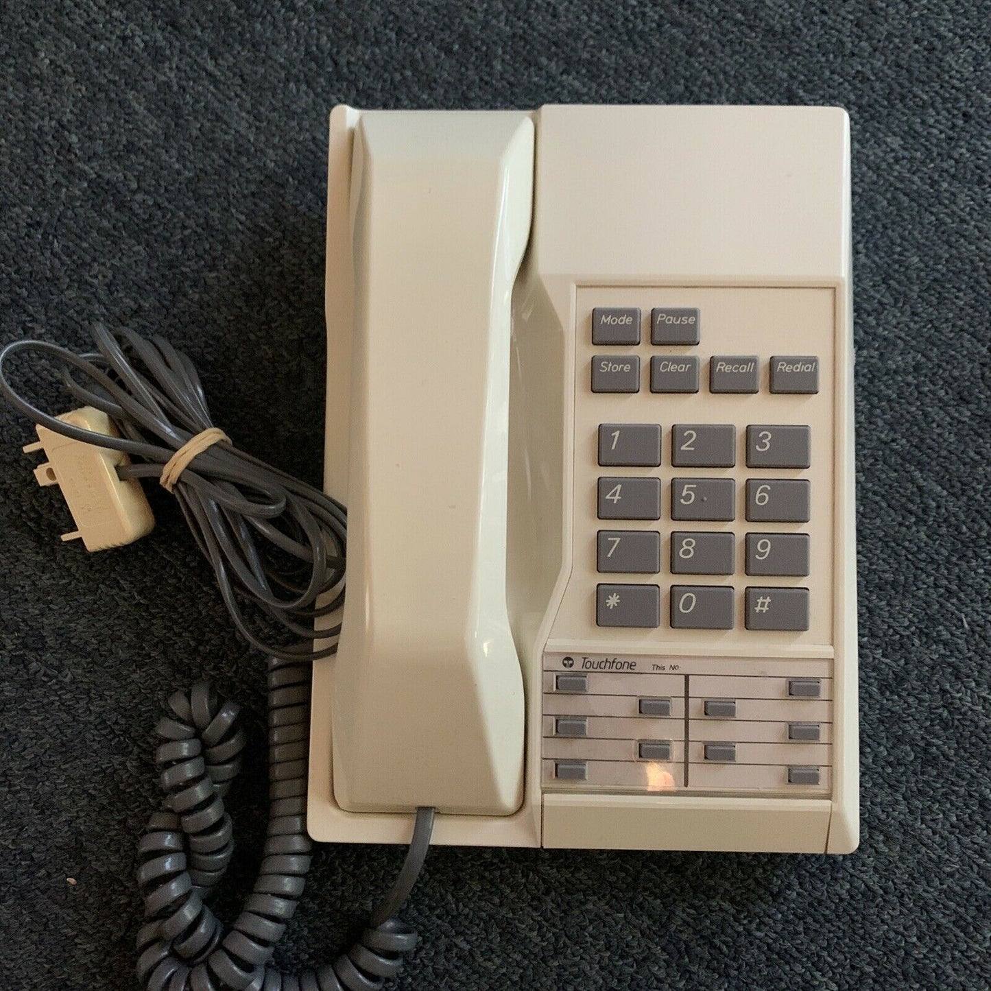 Telecom Touchfone TF200 Landline Corded Phone – Retro Unit