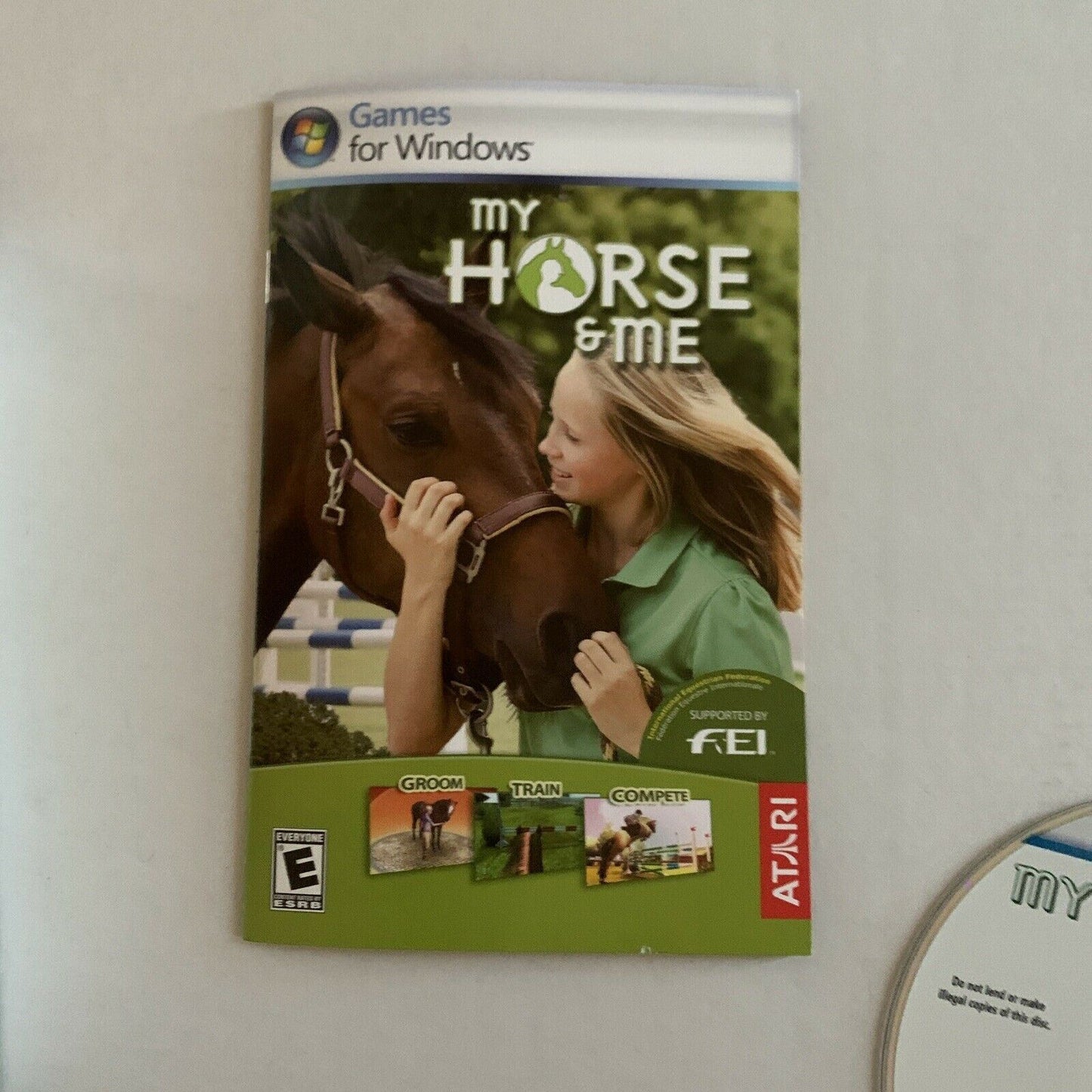 My Horse & Me - PC DVD-ROM With Manual. Horse Simulation Game - Atari –  Retro Unit