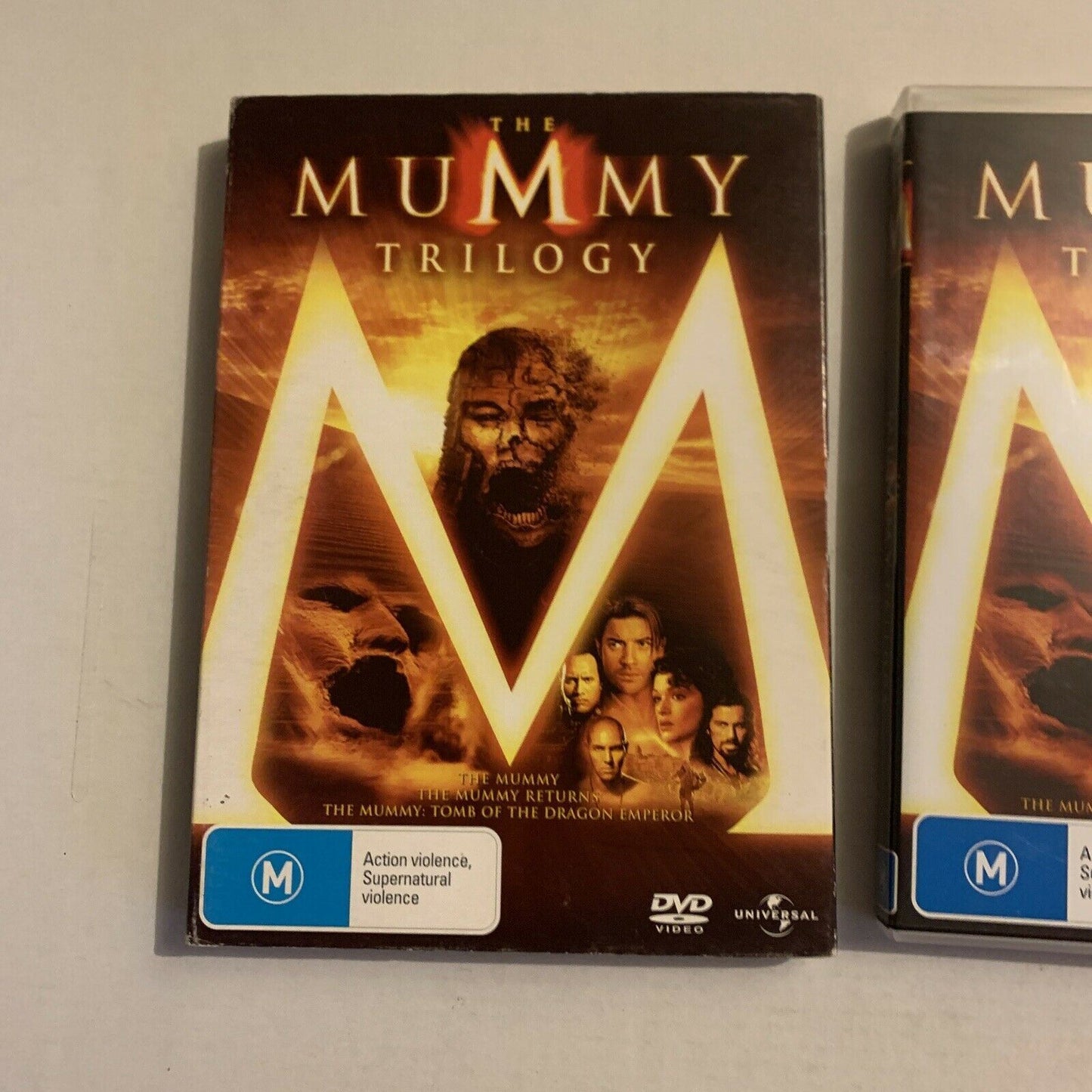 The Mummy Trilogy - The Mummy / Mummy Returns / Tomb Of The Dragon DVD Region 4