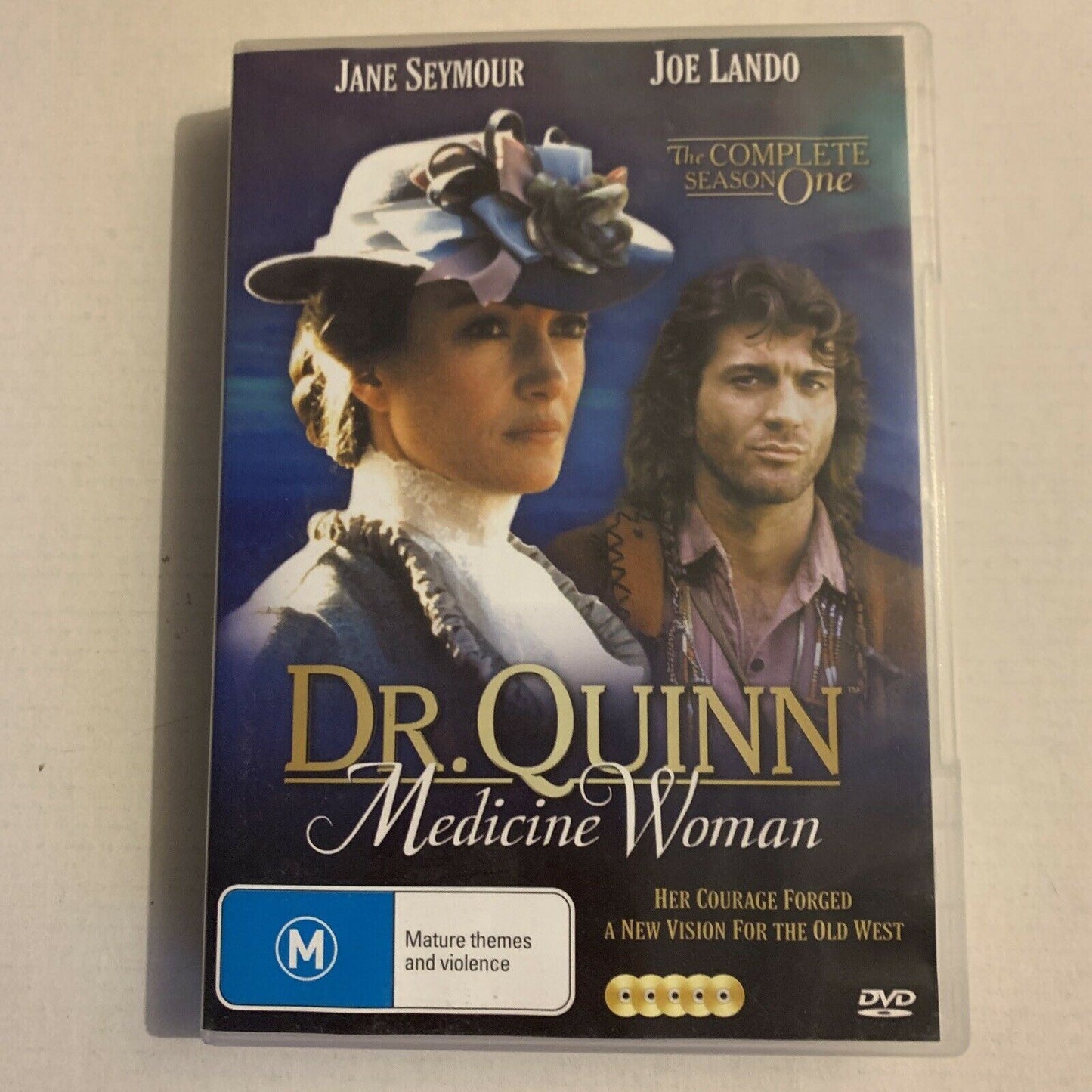 Dr Quinn Medicine Woman : Season 1 (DVD, 1993, 5-Disc) Jane Seymour All Regions