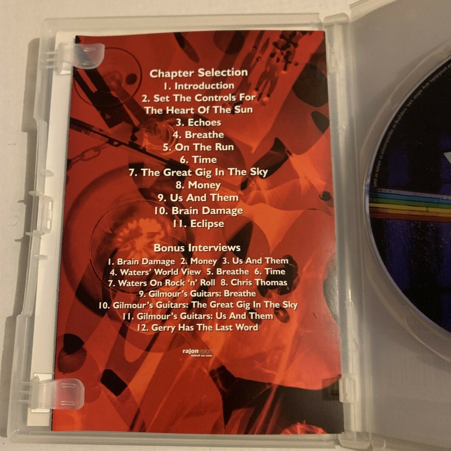 Pink Floyd - The Dark Side Of The Moon (DVD, 2003) All Regions