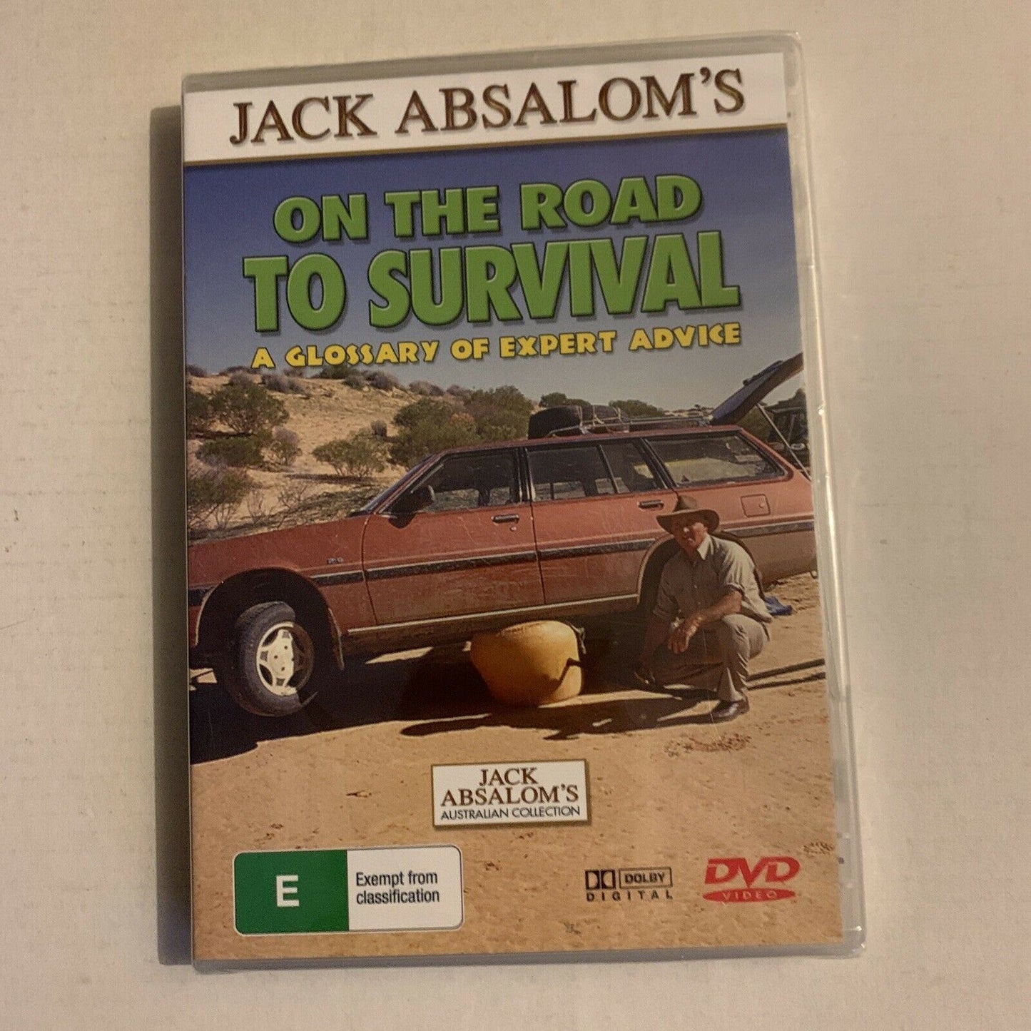 *New Sealed* Jack Absalom's On The Road To Survival DVD All Regions