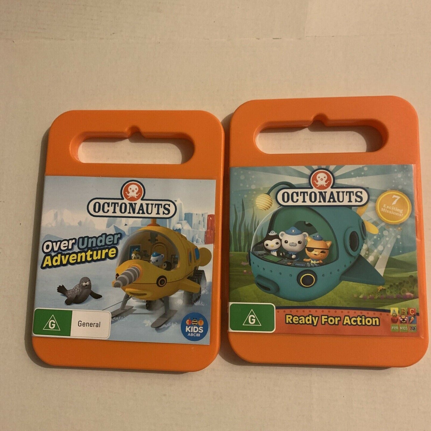 Octonauts - Over Under Adventure & Ready For Action DVD 2-Disc