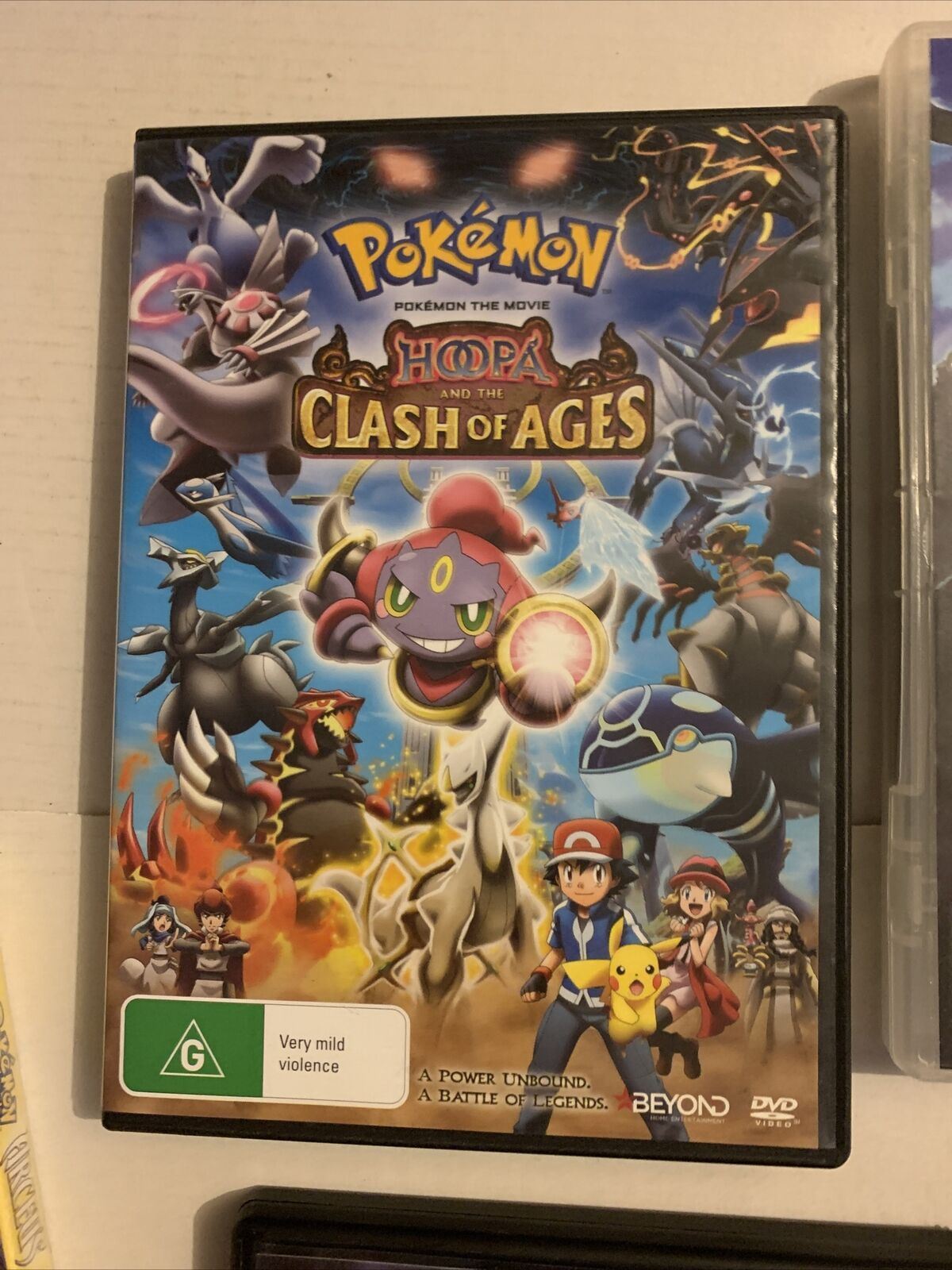 5x Pokemon (Arceus / Hoopa and the Clash of Ages / White / Kyure) DVD - Region 4