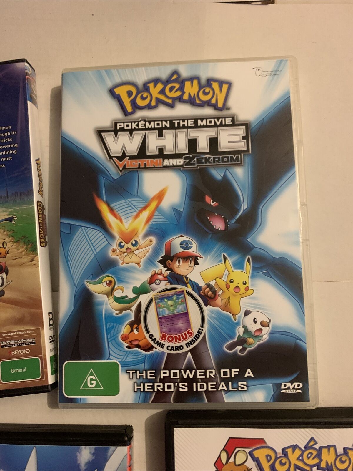 Arceus Hoopa And The Clash Of Ages 5x Pokemon (Arceus / Hoopa and the Clash of Ages / White / Kyure) DVD