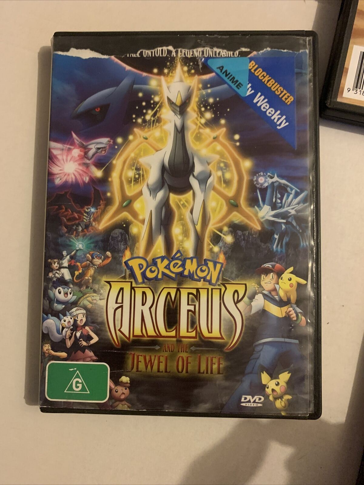 5x Pokemon (Arceus / Hoopa and the Clash of Ages / White / Kyure) DVD - Region 4