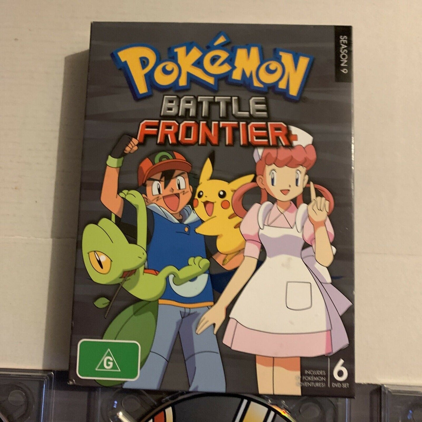Pokemon - Battle Frontier : Season 9 (DVD, 2011, 6-Disc Set) Region 4